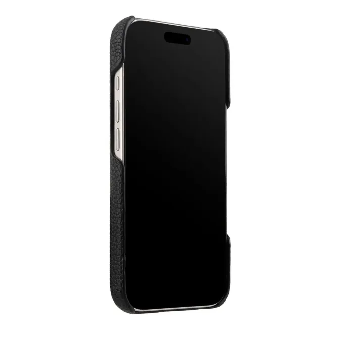 Coque iPhone 17 Pro Max en Cuir Grainé MagSafe