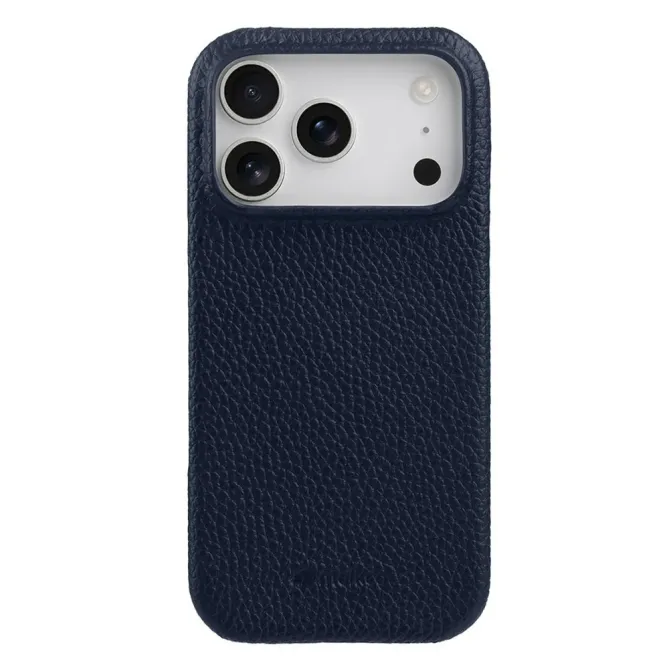 Coque iPhone 17 Pro Max en Cuir Grainé MagSafe