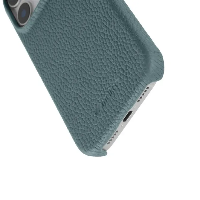 Coque iPhone 17 Pro Max en Cuir Grainé MagSafe
