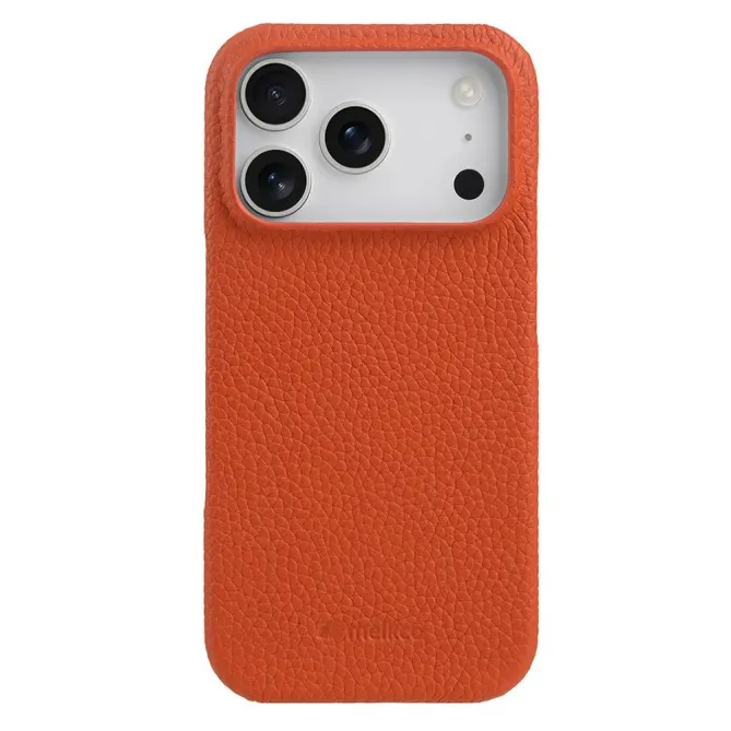 Coque iPhone 17 Pro Max en Cuir Grainé MagSafe