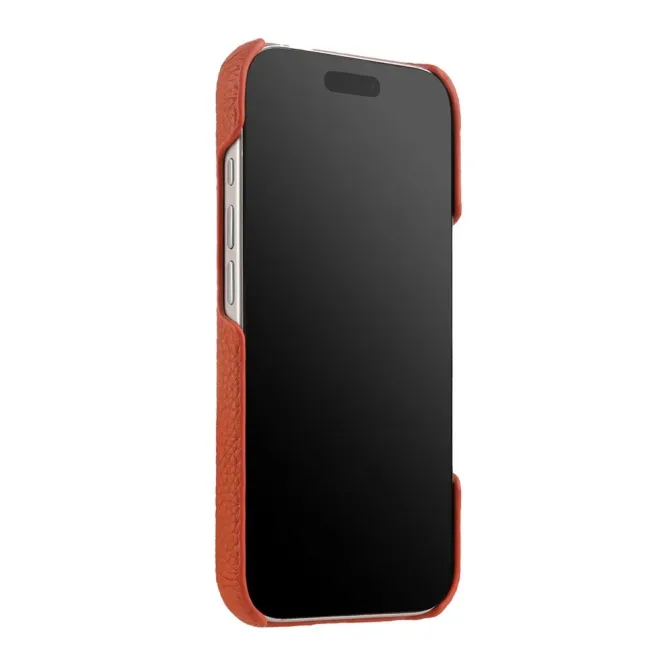 Coque iPhone 17 Pro Max en Cuir Grainé MagSafe