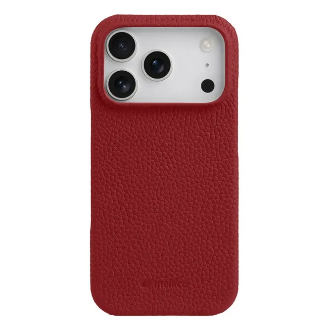 Coque iPhone 17 Pro Max en Cuir Grainé MagSafe