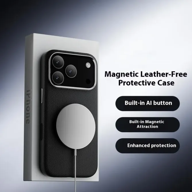 Coque iPhone 17 Pro Max à Accents Métalliques | LUX-FRAME