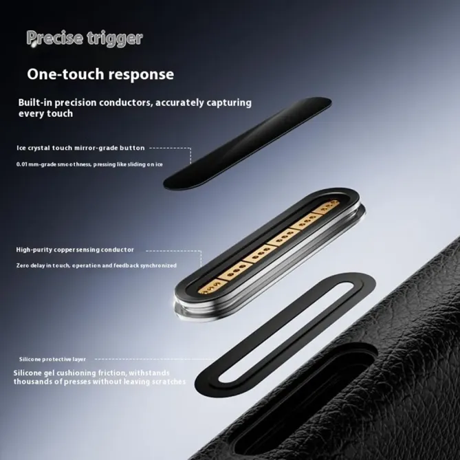 Coque iPhone 17 Pro Max à Accents Métalliques | LUX-FRAME