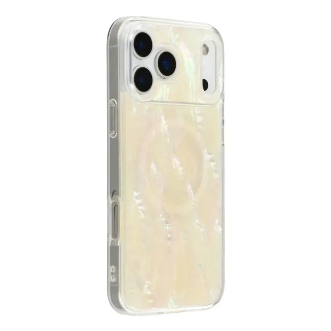 Coque iPhone 17 Pro Max à Reflets Nacrés MagSafe