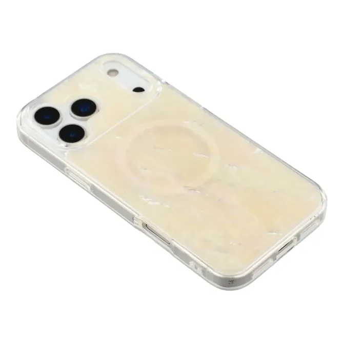 Coque iPhone 17 Pro Max à Reflets Nacrés MagSafe
