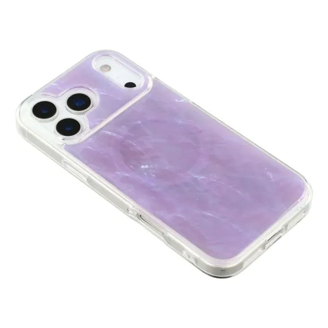 Coque iPhone 17 Pro Max à Reflets Nacrés MagSafe