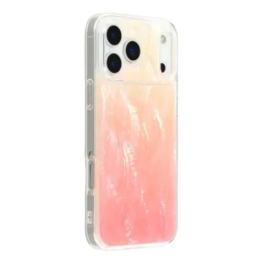 Coque iPhone 17 Pro Max à Reflets Nacrés MagSafe Or Rose - photo 16