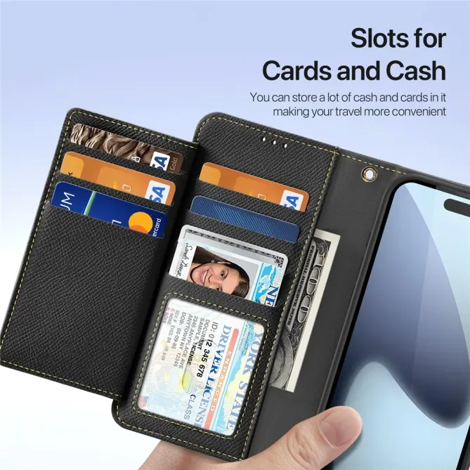 Housse iPhone 17 Pro Max 2-en-1 en Cuir Zippé | LAWA