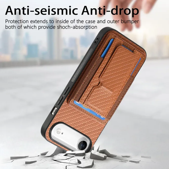 Coque iPhone Air avec support et porte-cartes | STRAVEN