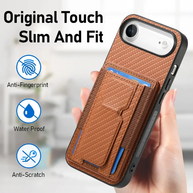 Coque iPhone Air avec support et porte-cartes | STRAVEN