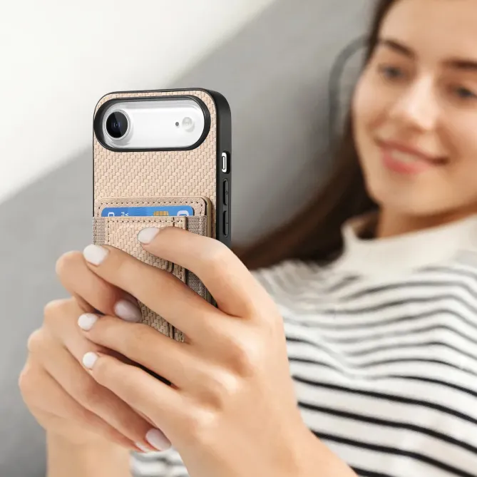 Coque iPhone Air avec support et porte-cartes | STRAVEN