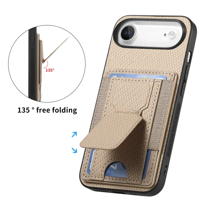 Coque iPhone Air avec support et porte-cartes | STRAVEN