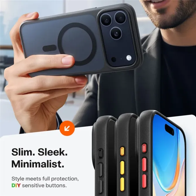 Coque iPhone 17 Pro Max à Fini Mat Antichoc | X-SHOCK