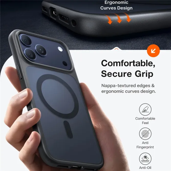 Coque iPhone 17 Pro Max à Fini Mat Antichoc | X-SHOCK