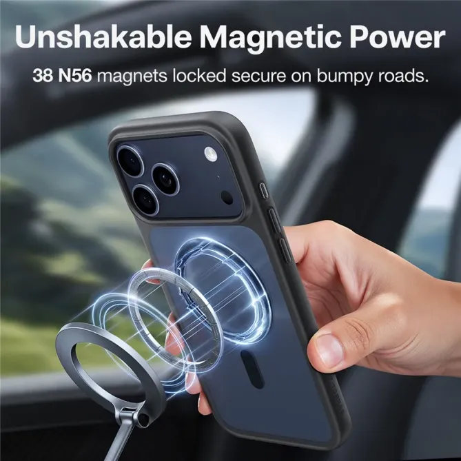 Coque iPhone 17 Pro Max à Fini Mat Antichoc | X-SHOCK