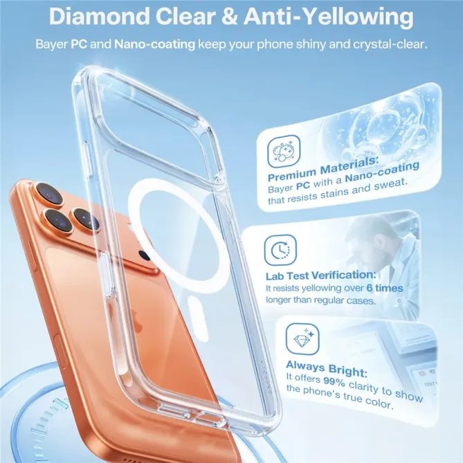 Coque iPhone 17 Pro Max à Fini Mat Antichoc | X-SHOCK