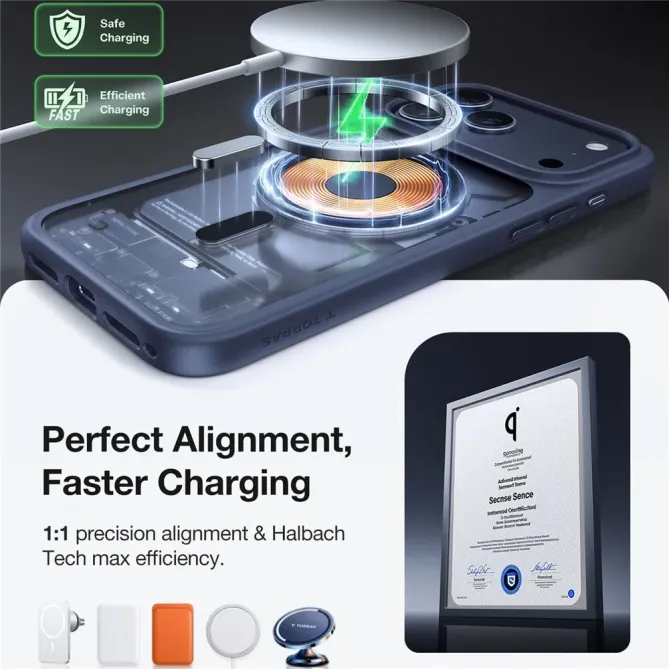 Coque iPhone 17 Pro Max à Fini Mat Antichoc | X-SHOCK