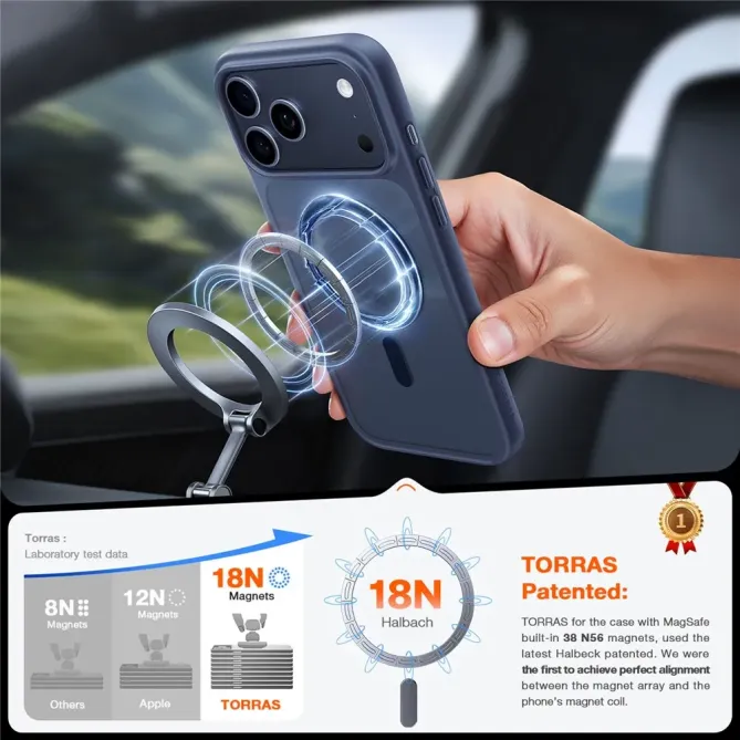 Coque iPhone 17 Pro Max à Fini Mat Antichoc | X-SHOCK