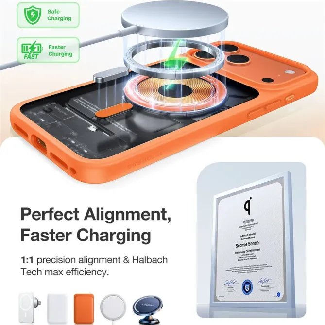Coque iPhone 17 Pro Max à Fini Mat Antichoc | X-SHOCK