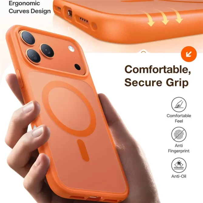Coque iPhone 17 Pro Max à Fini Mat Antichoc | X-SHOCK