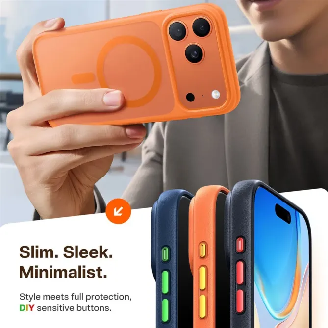 Coque iPhone 17 Pro Max à Fini Mat Antichoc | X-SHOCK