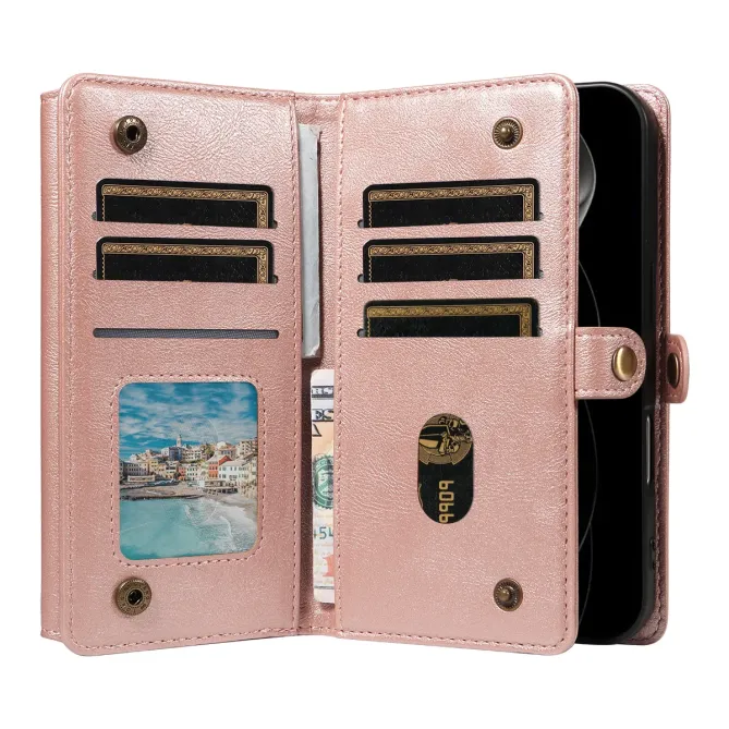 Housse Portefeuille à Bandoulière pour iPhone 17 Pro Max | Organizer