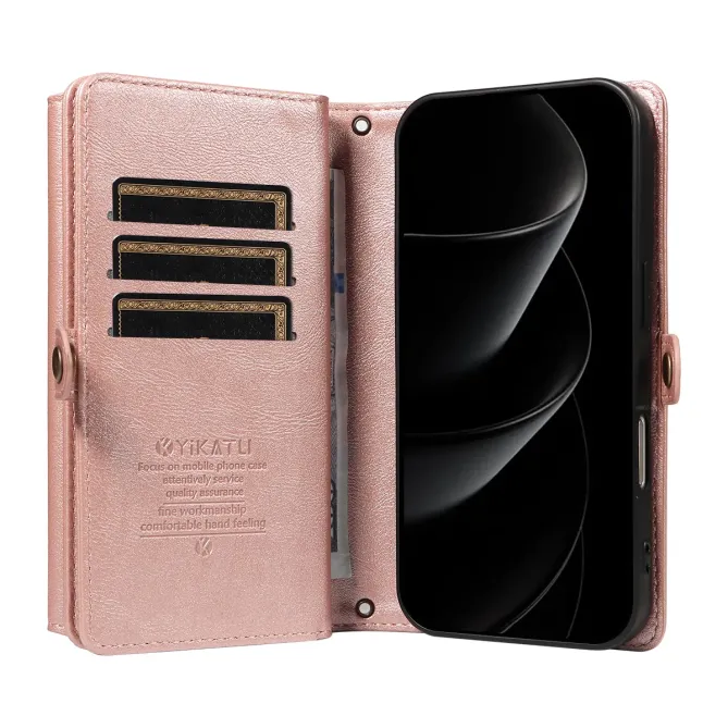Housse Portefeuille à Bandoulière pour iPhone 17 Pro Max | Organizer
