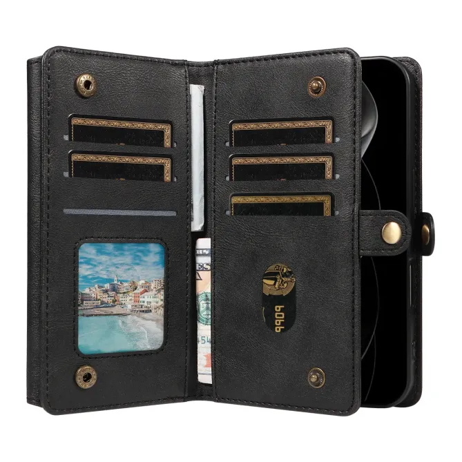 Housse Portefeuille à Bandoulière pour iPhone 17 Pro Max | Organizer