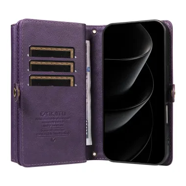 Housse Portefeuille à Bandoulière pour iPhone 17 Pro Max | Organizer Violet - photo 25