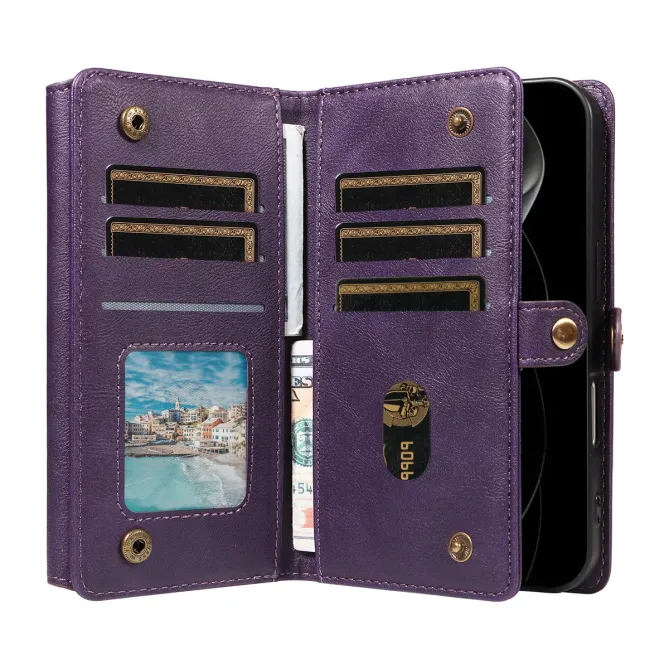 Housse Portefeuille à Bandoulière pour iPhone 17 Pro Max | Organizer
