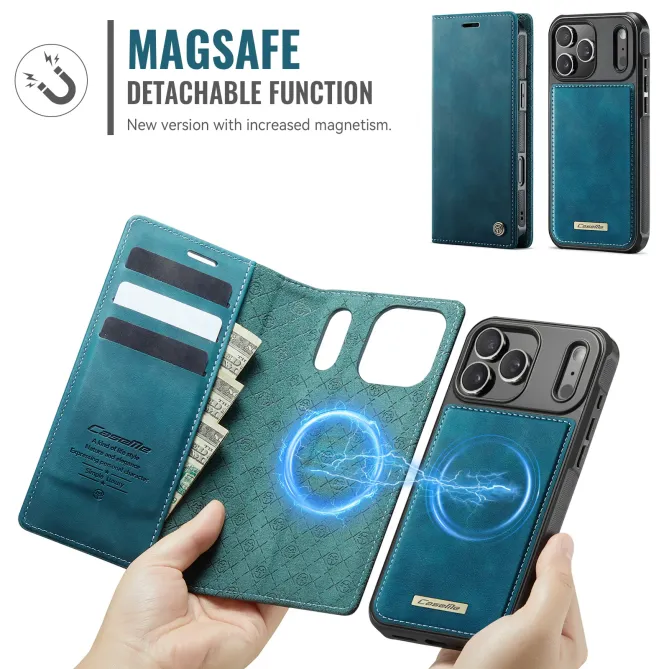 Housse Portefeuille Détachable iPhone 17 Pro Max MagSafe