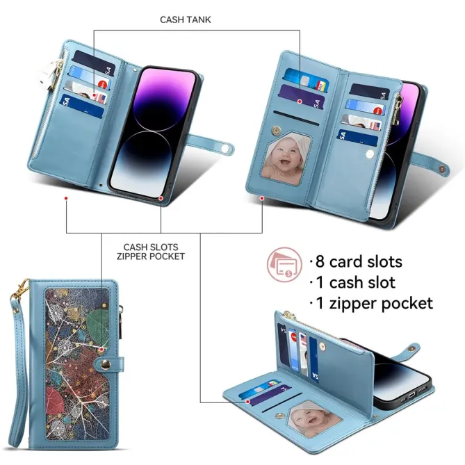 Housse iPhone 17 Pro Max à Motif Végétal | GALAXY