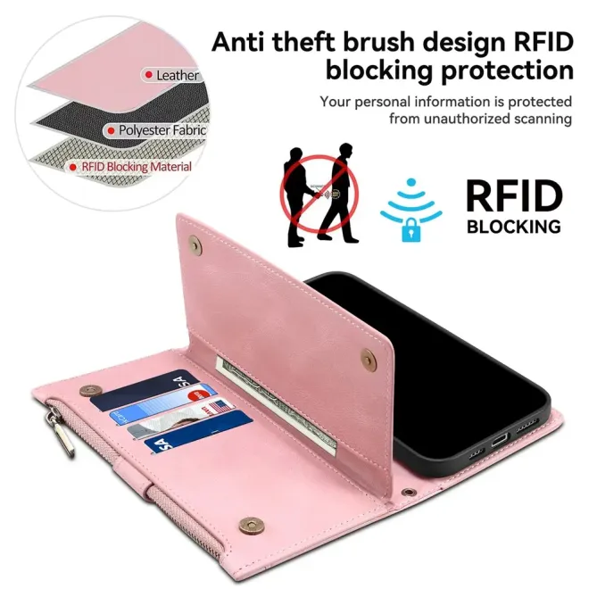 Housse iPhone 17 Pro Max Portefeuille Irène