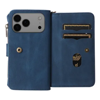 Housse portefeuille iPhone 17 Pro Max à lanière Bleu marine - photo 10
