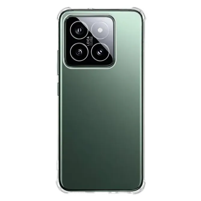 Pack Xiaomi 14T | Coque Coins Renforcés Transparente avec 2 Verre Trempé - photo 3