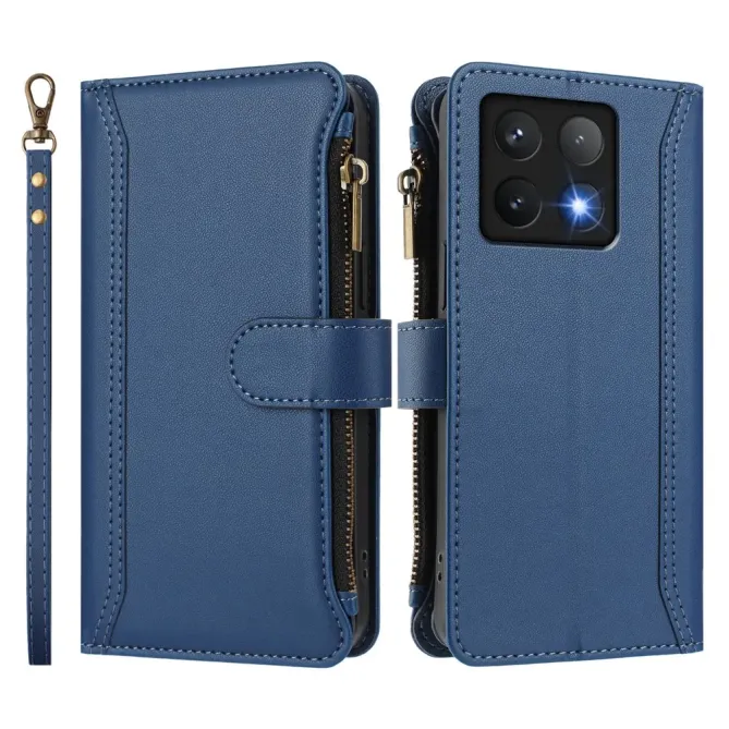 Housse Xiaomi 14T Portefeuille 9 Cartes et Zip