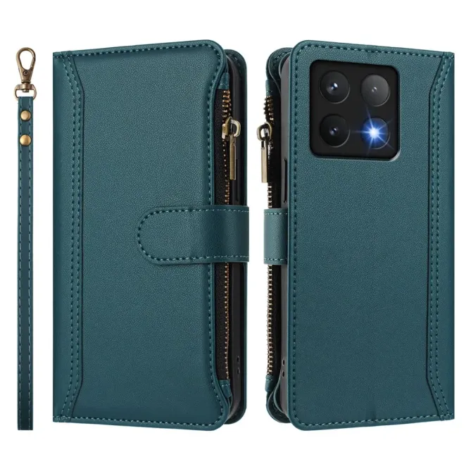 Housse Xiaomi 14T Portefeuille 9 Cartes et Zip