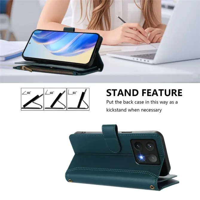 Housse Xiaomi 14T Portefeuille 9 Cartes et Zip
