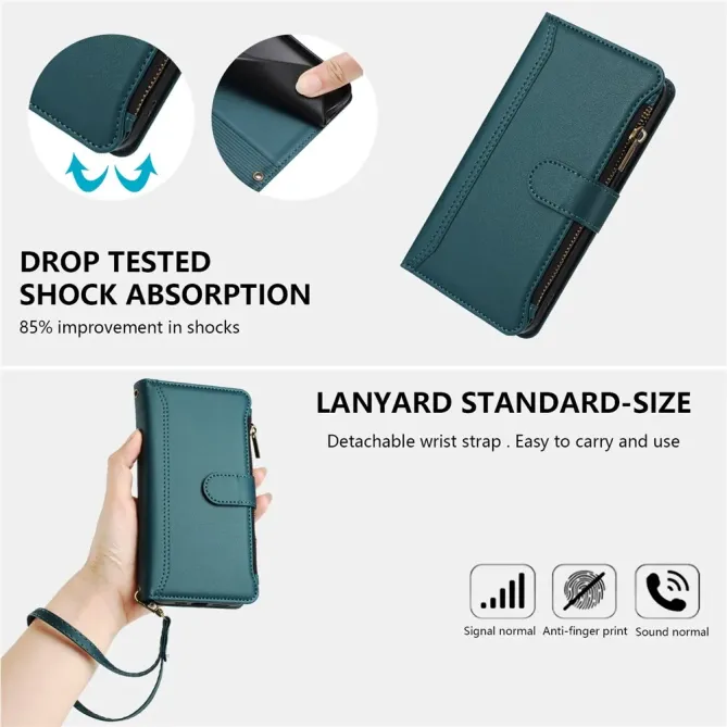 Housse Xiaomi 14T Portefeuille 9 Cartes et Zip