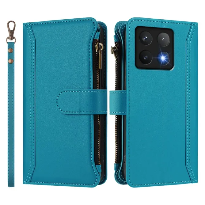 Housse Xiaomi 14T Portefeuille 9 Cartes et Zip