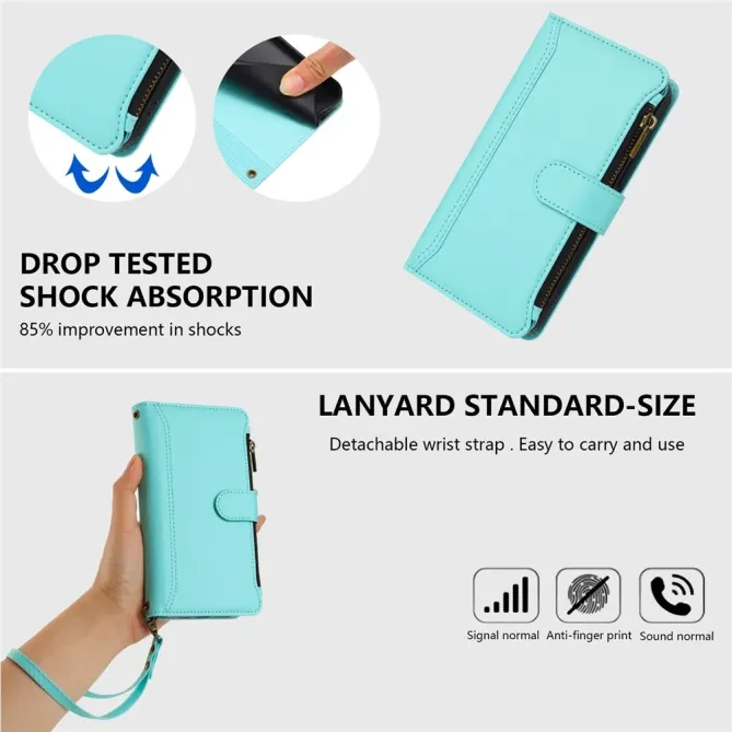 Housse Xiaomi 14T Portefeuille 9 Cartes et Zip