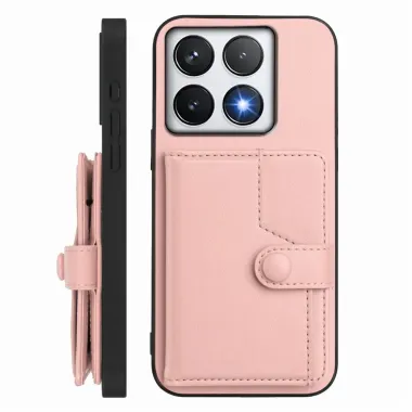 Coque Xiaomi 14T avec Portefeuille Anti-RFID