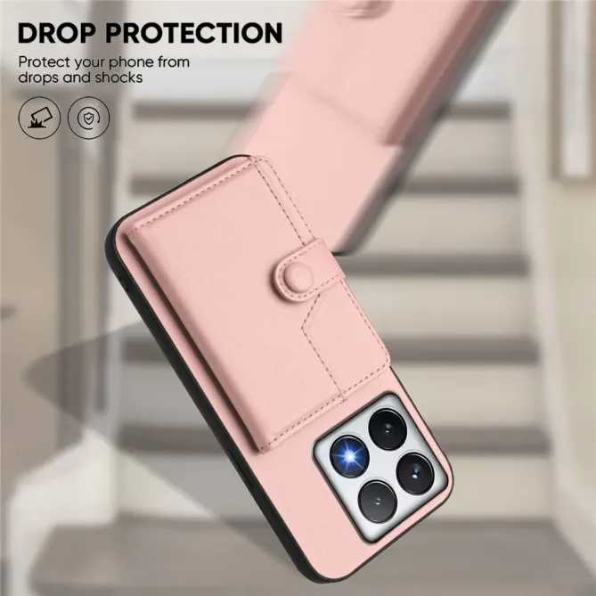 Coque Xiaomi 14T avec Portefeuille Anti-RFID