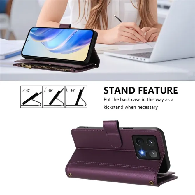 Housse Xiaomi 14T Portefeuille 9 Cartes et Zip