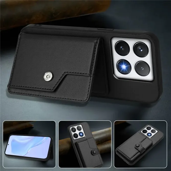 Coque Xiaomi 14T avec Portefeuille Anti-RFID