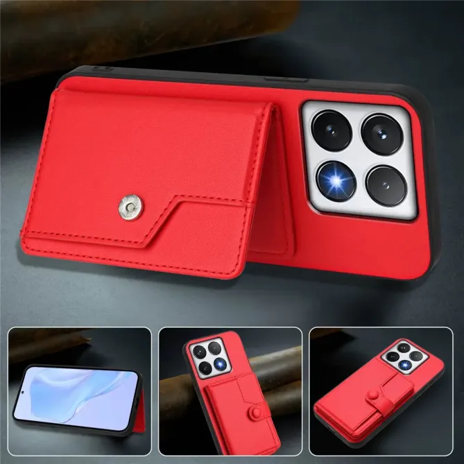 Coque Xiaomi 14T avec Portefeuille Anti-RFID