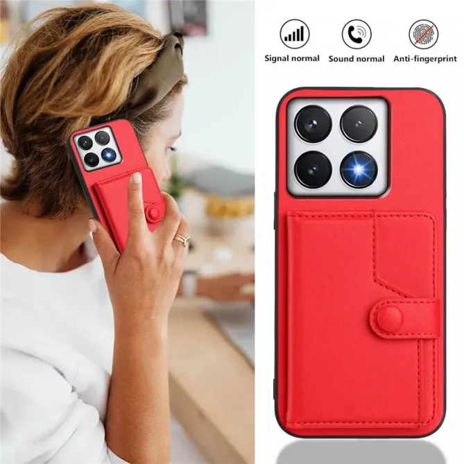 Coque Xiaomi 14T avec Portefeuille Anti-RFID