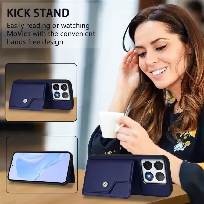 Coque Xiaomi 14T avec Portefeuille Anti-RFID