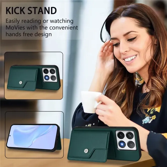 Coque Xiaomi 14T avec Portefeuille Anti-RFID